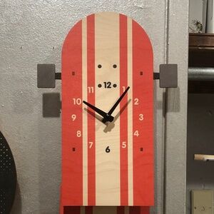 Modern Moose (Now "Popclox") Skateboard Pendulum Clock